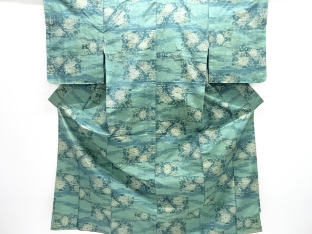 Japanese Kimono / Tsumugi Omeshi Silk